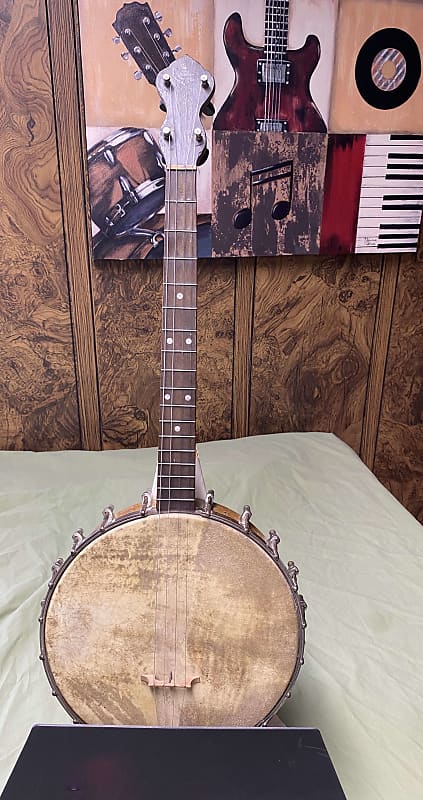 Sterling Tonk Brothers Tenor Banjo 1925 - Natural | Reverb