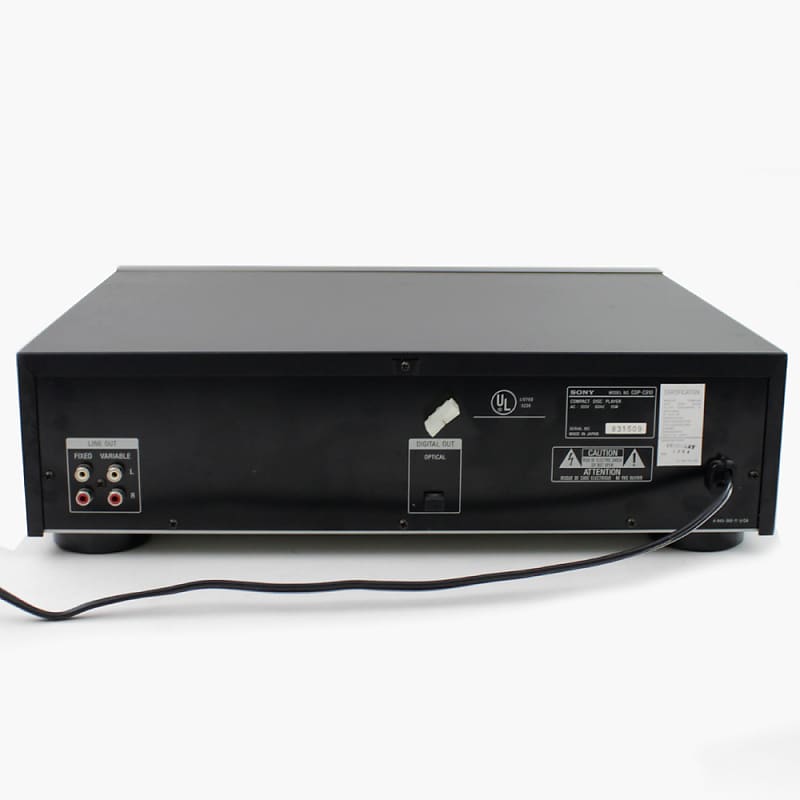 SONY ソニー カセットデッキ CD PLAYER CDP-C910 Sony CDP-C910 CD Player 10 disc - YouTube