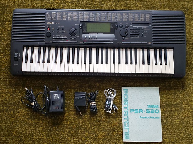 お値下げ♪　YAMAHA PSR-520 YAMAHA PSR-520 ELECTRONIC KEY BOARD WATCH THE VIDEO | eBay