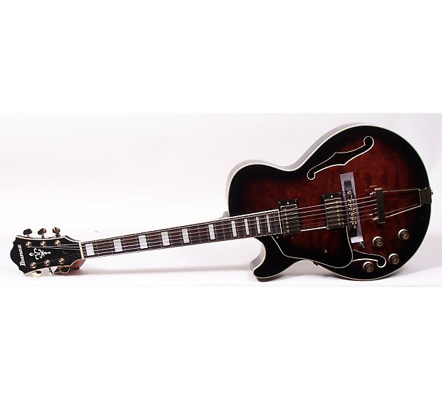 Ibanez Artcore Expressionist AG95 AG95-DBSL   Left Handed Hollowbody Electric Guitar Dark Brown Sunb image 1