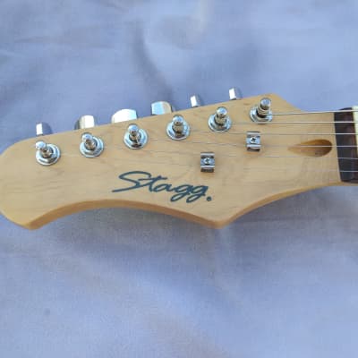 Stagg, LEFT HANDED Stratocaster Style Electric Guitar 2007, Tobacco Burst image 6