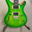 New PRS Paul Reed Smith CE 24 Semi-Hollow Eriza Verde with PRS Signature Gigbag