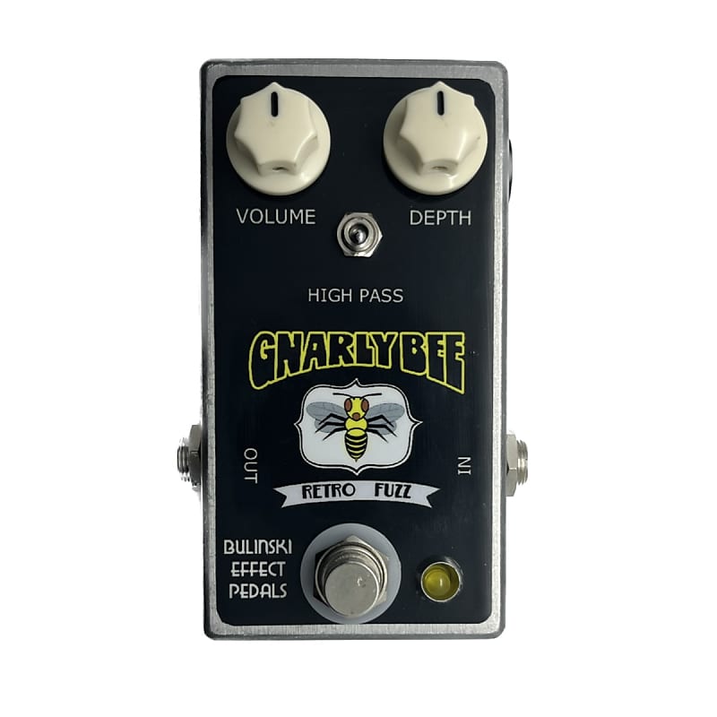 Gnarly Bee Fuzzrite Fuzz Pedal by Bulinski Effect Pedals