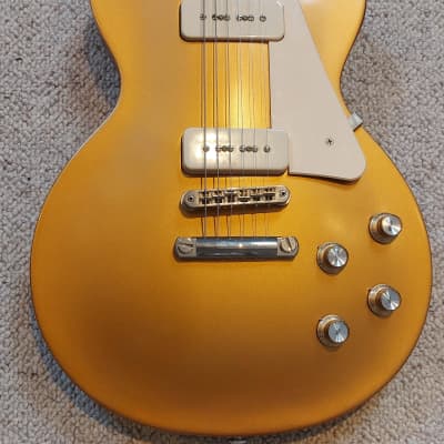 Gibson Les Paul Studio '60s Tribute Goldtop with P90s 2010 - 2015 - Worn Gold Top Upgraded Grover tuners for sale