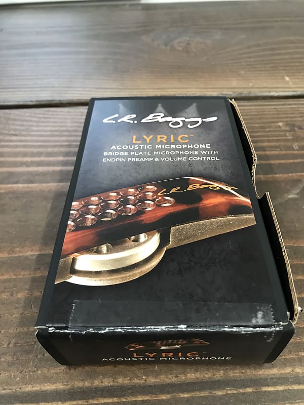 LR Baggs Lyric Acoustic Microphone With Preamp Pickup Reverb