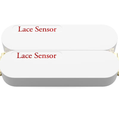 LACE Sensor Dually Red/Red Humbucker - White image 2