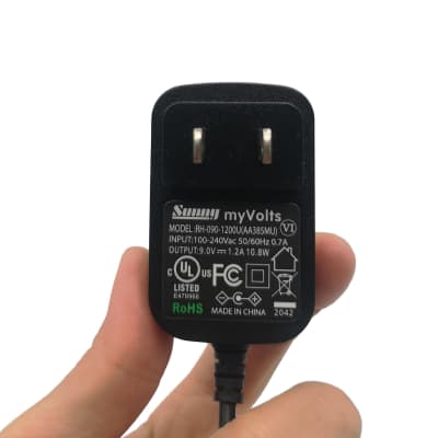 9V M-Audio Venom Synth-compatible replacement power supply unit by myVolts (US plug) image 16