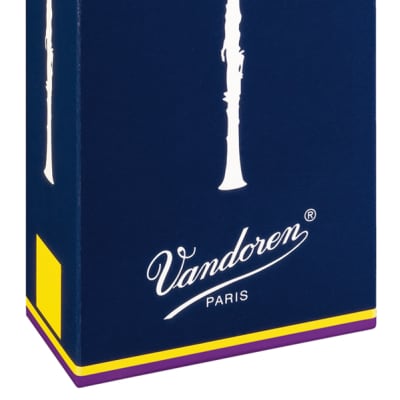 Vandoren Reeds Clarinet Bb 1.5 Traditional  (10 BOX) CR1015