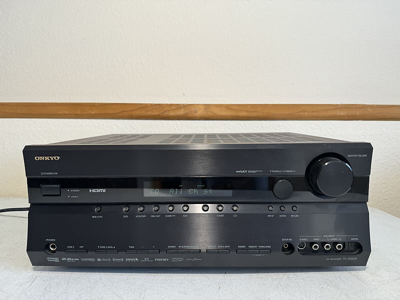 Onkyo TX SR603X 7.1 Channel 630 Watt Receiver No store Remote