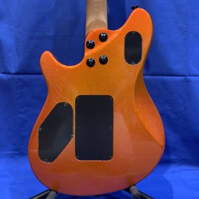 EVH Wolfgang WG Standard with Baked Maple Neck in Custom Orange Purpleflake with Accents image 2