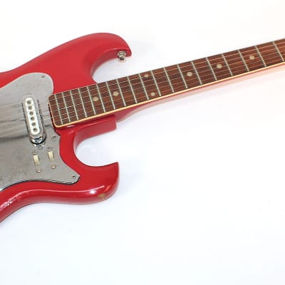 Sekova 2 P/U Electric Guitar • 1967 • Red • Excellent image 2