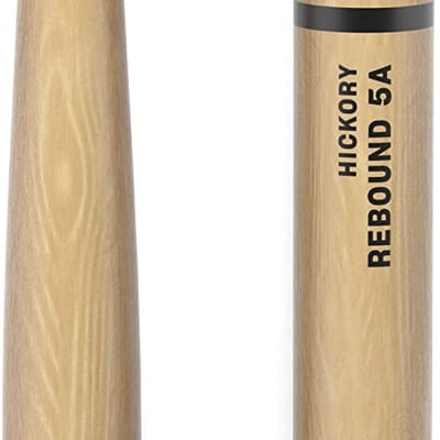ProMark Rebound 5A Hickory Drumsticks, Oval Nylon Tip, One Pair image 2