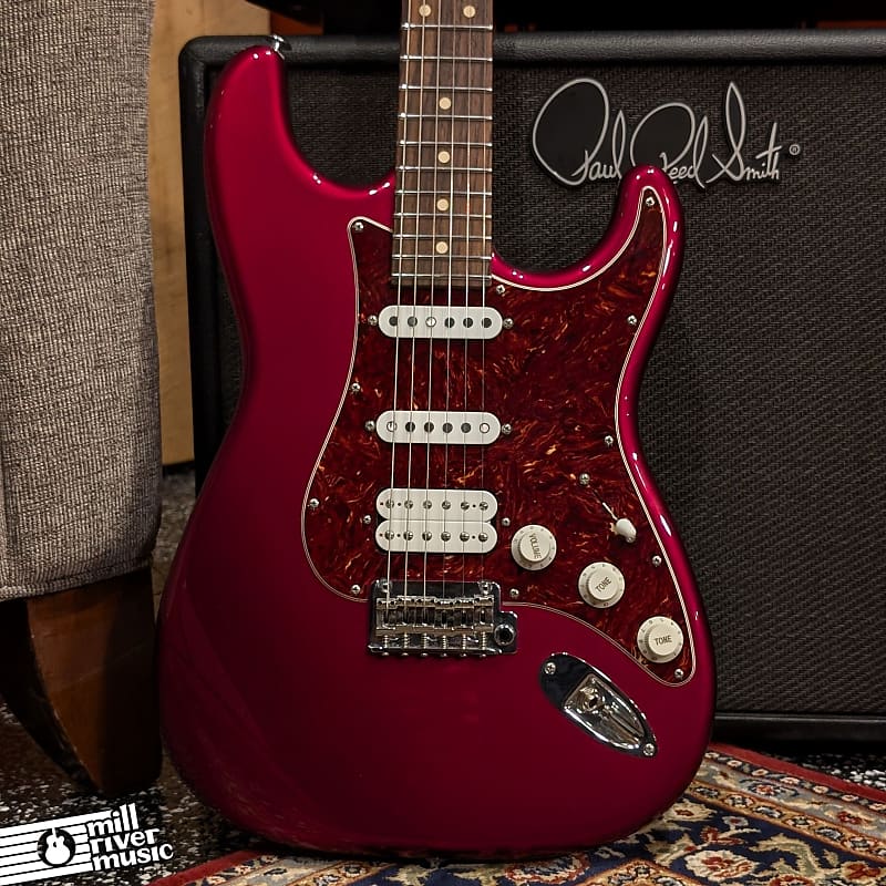 Suhr Classic S HSS Candy Apple Red 2015 w/ Hard Case Used