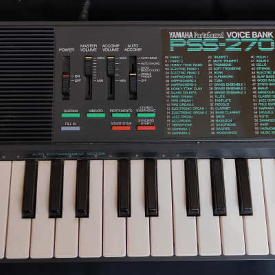 Yamaha PSS-270 Synthesizer year 1986, 2op FM synth + arranger image 7
