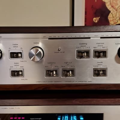 Vintage Stereo Integrated amplifier Luxman L-480 image 3