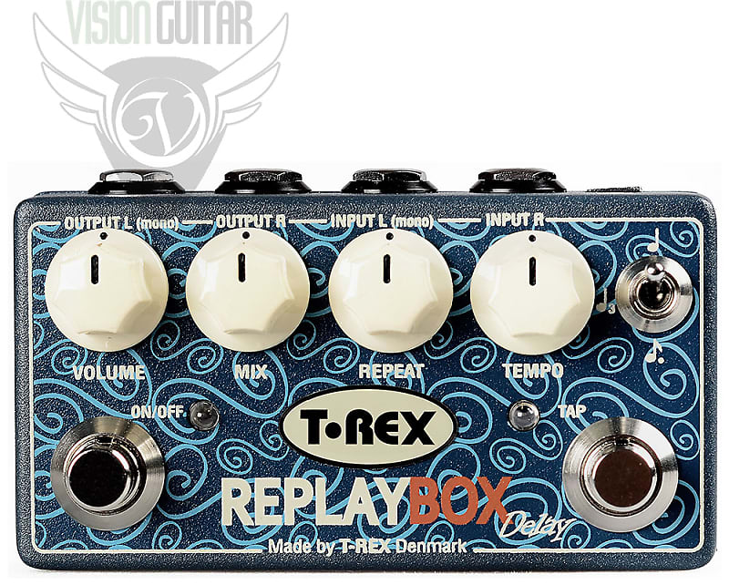 T-Rex Replay Box True Stereo Analog Delay in a Compact Box image 1
