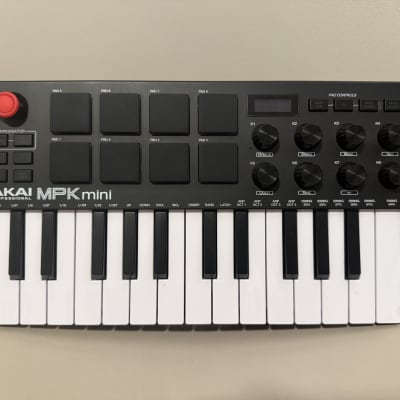 Akai MPK Mini MKIII 25-Key MIDI Controller 2020 - Present - Black