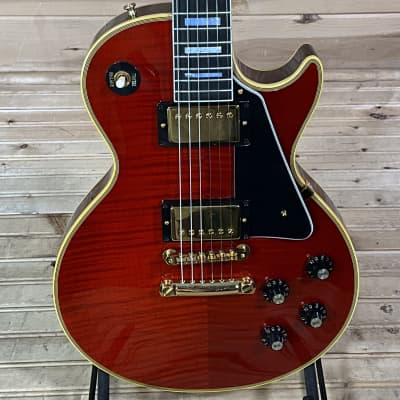 Gibson Custom Shop M2M 1968 Les Paul Custom Figured Top Electric Guitar - Sweet Cherry Red for sale