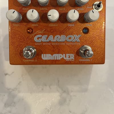 Reverb.com listing, price, conditions, and images for wampler-gearbox-andy-wood-signature-overdrive