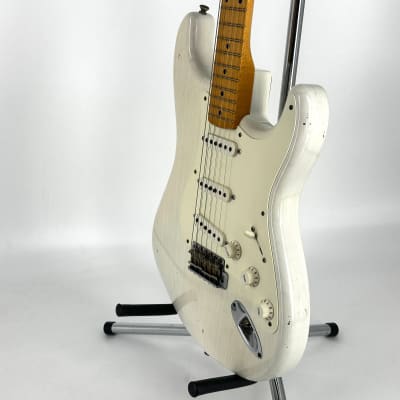 2006 Fender Custom Shop ’56 Stratocaster Relic – White Blonde image 9