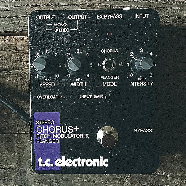 【お得本物保証】tc electronic stereo chorus+ 欧州仕様 ギター