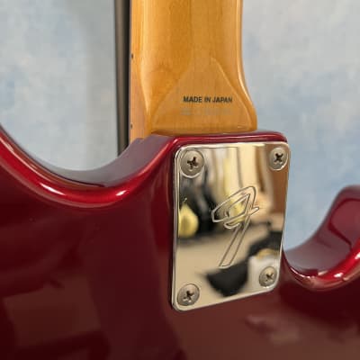 2010 Fender Japan MG-69 Mustang Old Candy Apple Red MIJ LH Left image 21