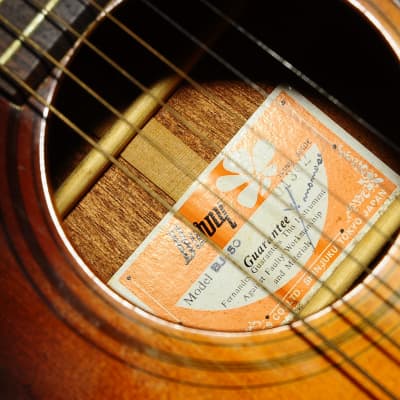 Good 1970's Fernandes Burny BJ-50 Japan Vintage Acoustic
