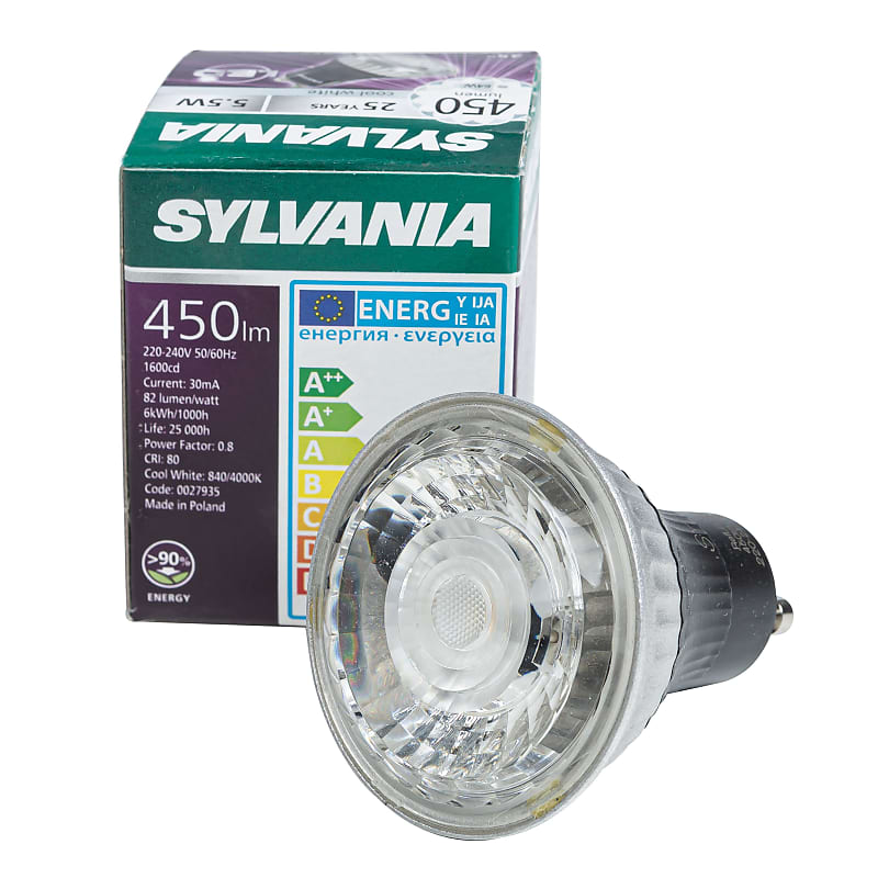 Sylvania Refled Superia Es50 V3 Dimmable Gu10 Led Bulb Reverb