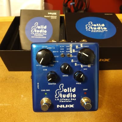 Reverb.com listing, price, conditions, and images for nux-nux-nss5-ir-power-amp-simulator