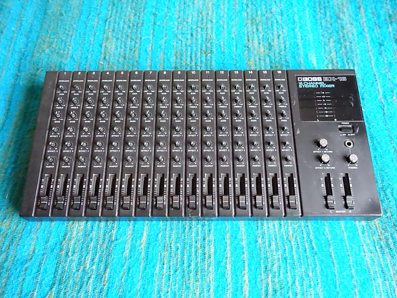 BOSS　BX-16/16tiCHANNELSTEREOMIXER 動作確認済み Overdrive Boss BX 16 - YouTube