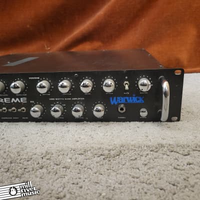 Warwick X-Treme 10.1 1000W Tube Bass Head Used image 2