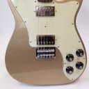 Fender Chris Shiflett Telecaster Deluxe Electric Guitar Rosewood Fingerboard Shoreline Gold 014-2400-744