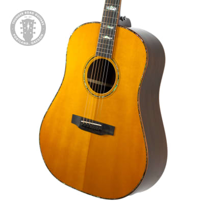 Used Bedell RV-D-AD-BR Revere Series Dreadnought Adirondack/Brazilian Rosewood Natural image 1