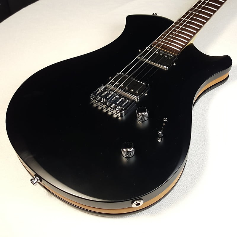 USED Relish Mary W Wood Frame Electric Guitar Shady Black Reverb