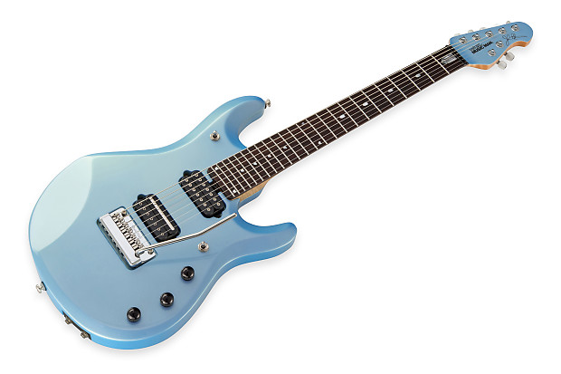 Music Man USA John Petrucci JP7 Piezo SKB - Sky Blue MH JP