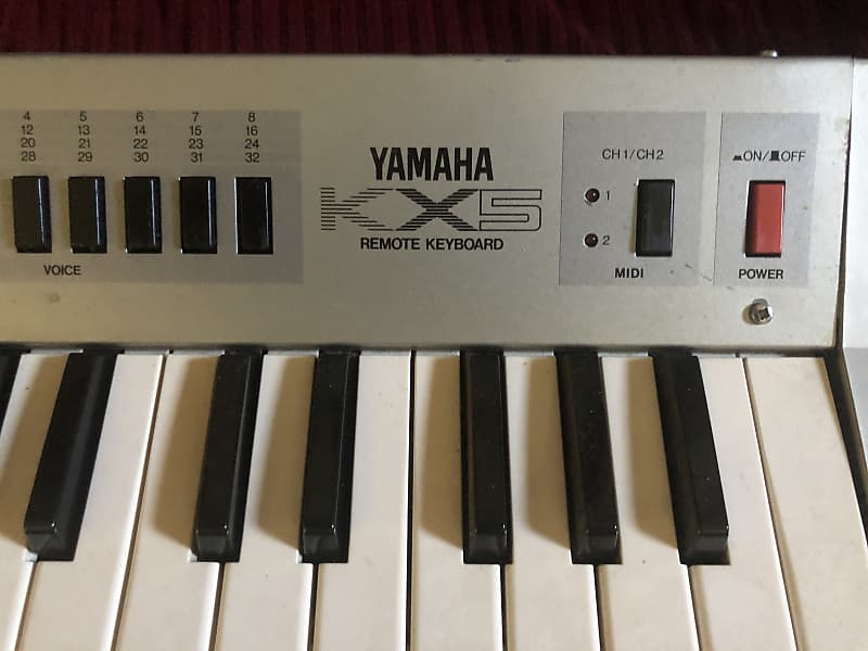 Yamaha KX-5 "Keytar" Remote Keyboard MIDI Controller | Reverb