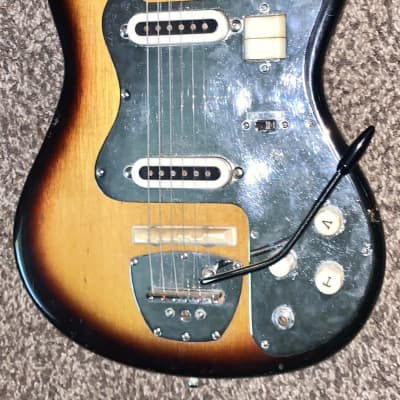 Vintage 1970s Apollo electric guitar made in Japan Ohsc image 3