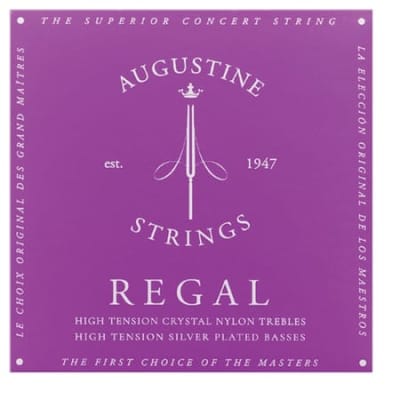Augustine - HLSETREGBLUE - Regal/Blue - High Tension Nylon Guitar String Set - image 1