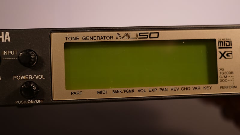 Yamaha MU50 Tone Generator | Reverb