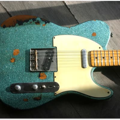 MAYBACH "Custom Shop by Nick Page,Teleman Mermaid Turquoise Sparkle“ 3 of 4 pieces made image 15