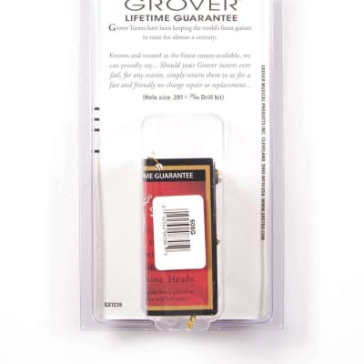 Grover 505G Mini Roto-Grip Locking Rotomatic Tuners 3+3, Gold Finish image 3