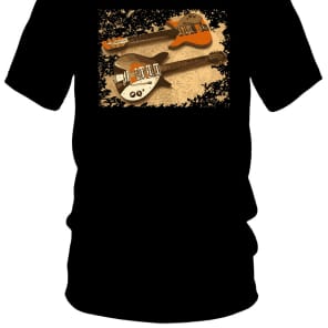 Rickenbacker Guitars T-Shirt  Black image 1