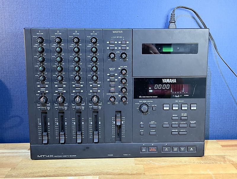 Yamaha MT4X Multitrack Cassette Recorder - Black