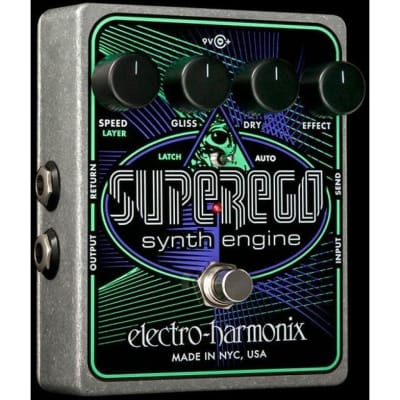 ギター Electro-Harmonix Superego Synth Engine Electro-Harmonix Superego Polyphonic Synth Engine Pedal