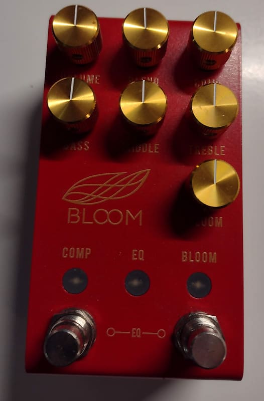 Jackson Audio Bloom Optical Compressor/EQ/Boost Pedal - Stainless Steel