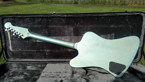 Epiphone Custom Shop Firebird Pelham Blue | Reverb