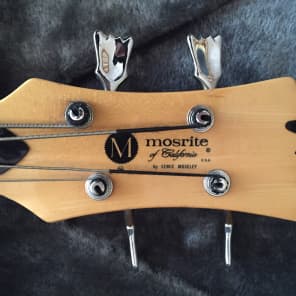 Mosrite 350 Stereo Bass '70s Burgundy image 5