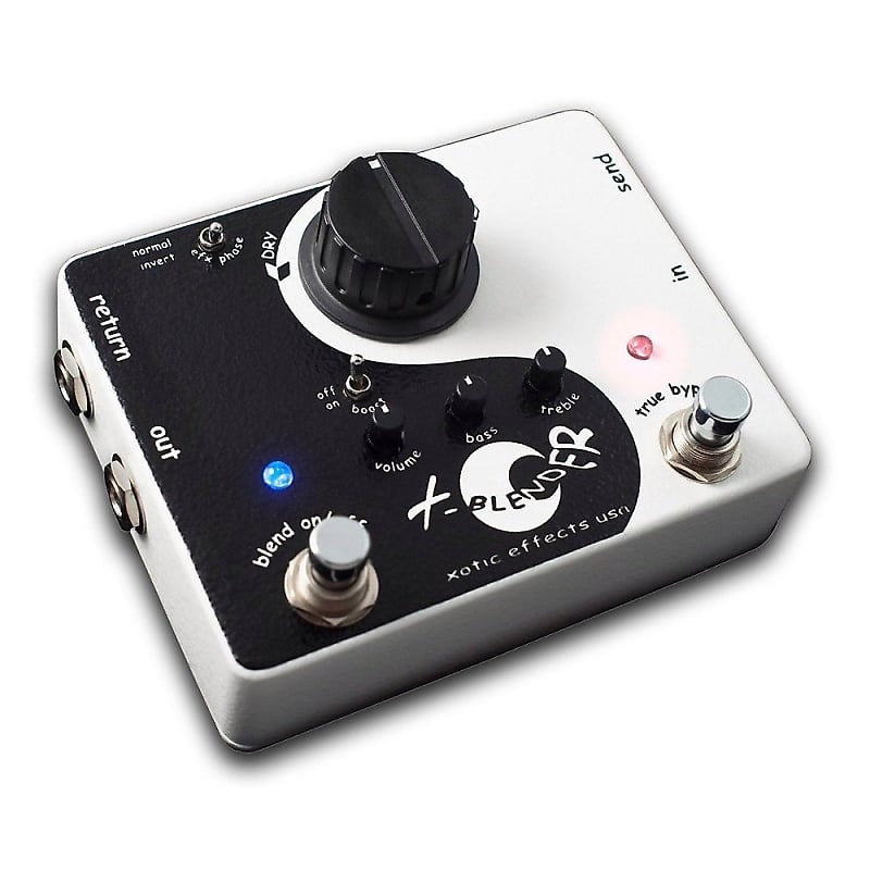 Xotic Effects X-Blender Switchable Series/Parallel Loop Guitar Effects Blending Pedal image 1