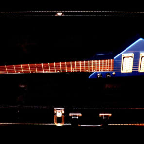 SILVER STREET TAXI  1982 Metallic Blue.  Model TG-II. Very Early Guitar. EXTREMELY RARE. image 20