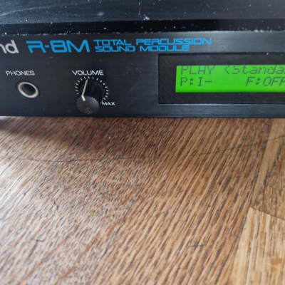 Roland R-8M Total Percussion Sound Module 1990s Black